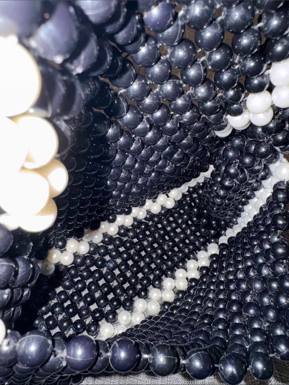 Kate Spade Bag Black White Beaded Target Limited Edition Sold Out Mini Crossbody - Picture 12 of 17